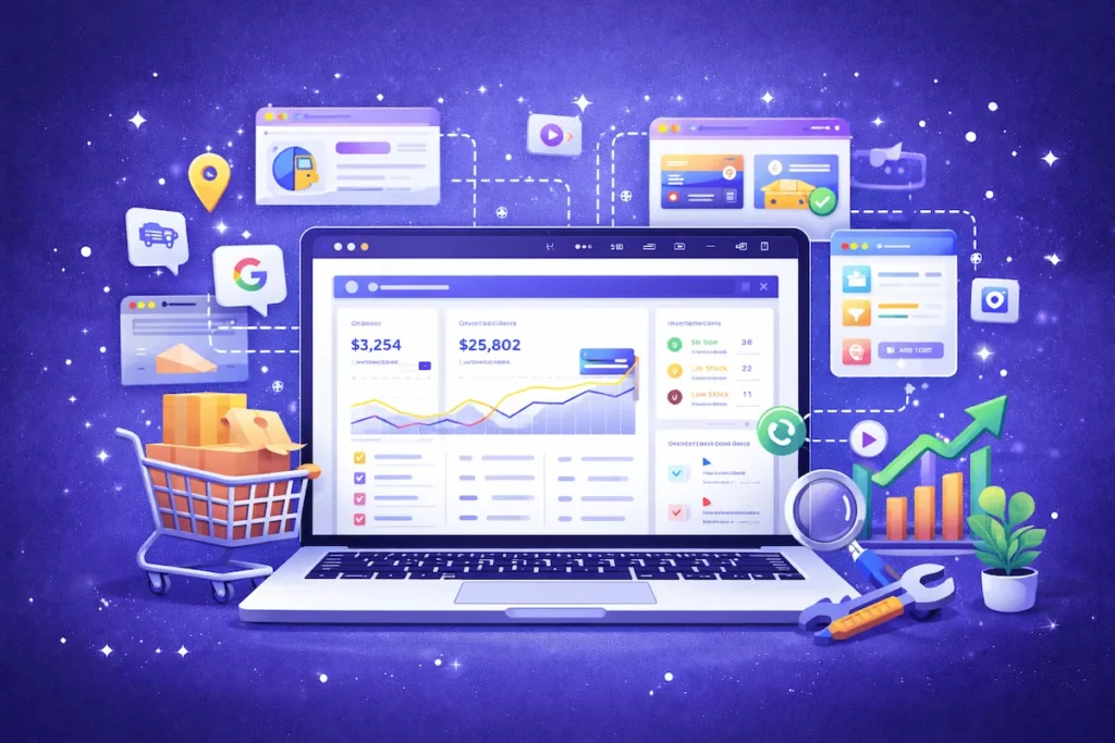 Egyedi fejlesztésű Webshop